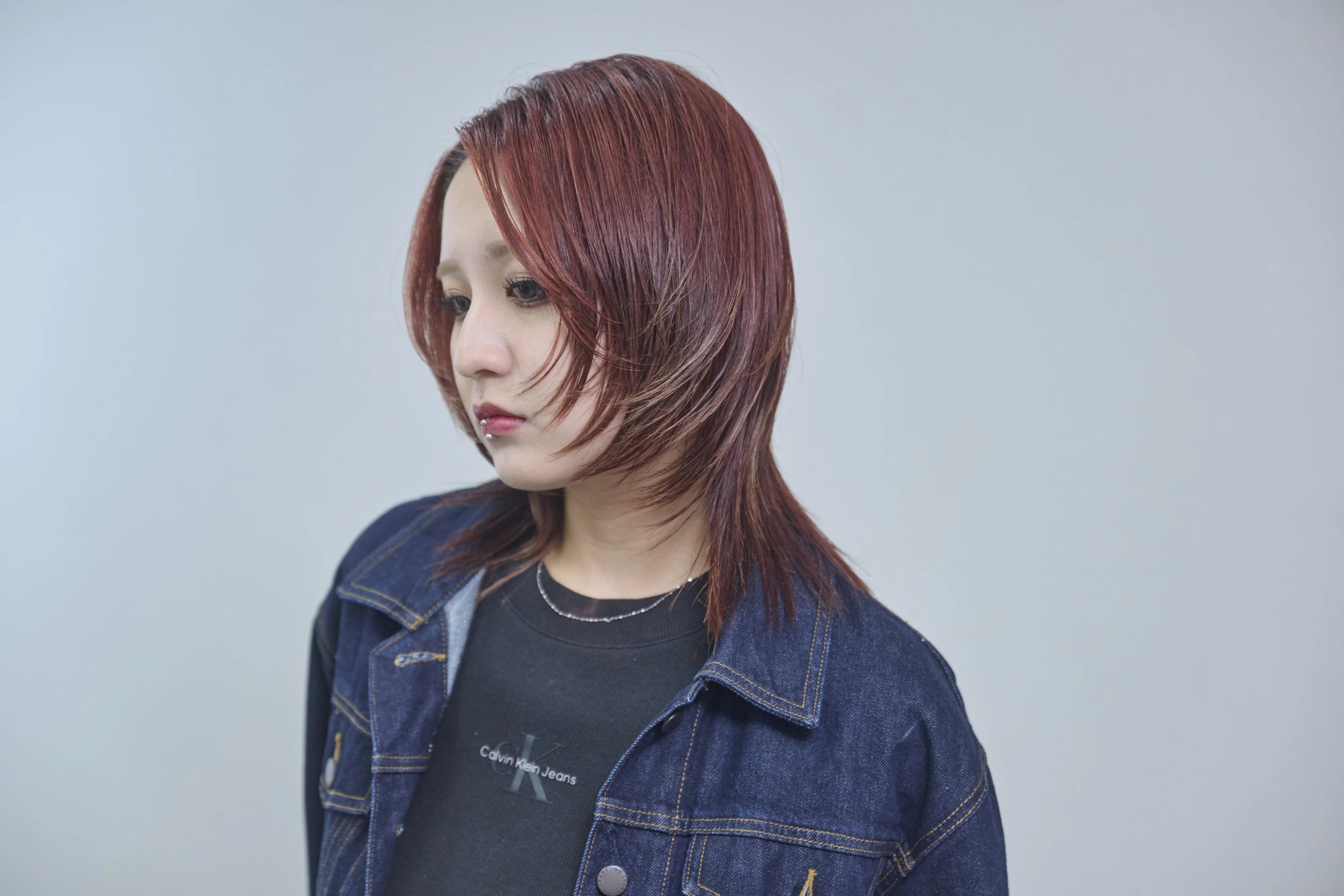 ONES OZEでのレッドヘアの毛流れ