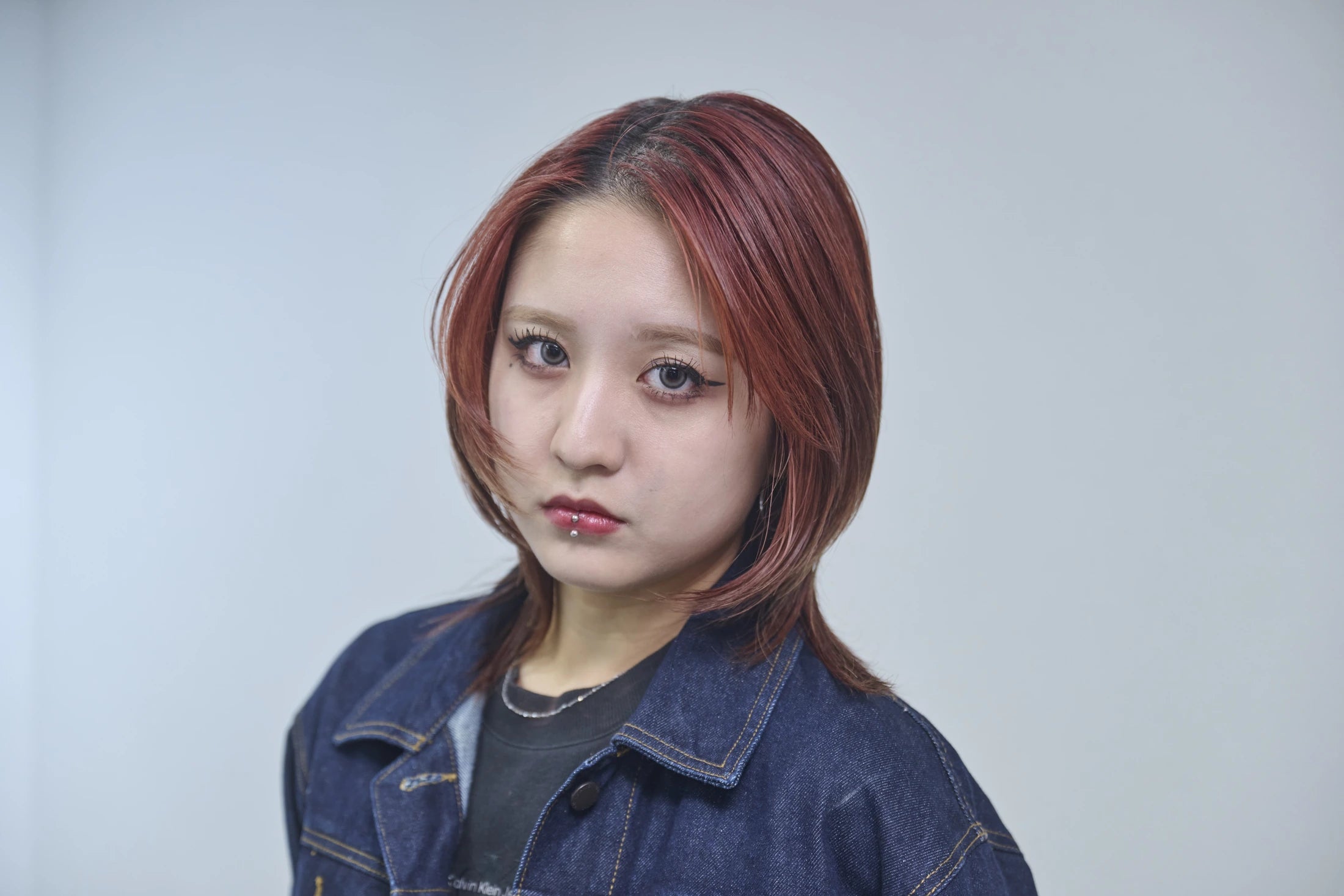 ONES OZEでのレッドヘアの顔まわり